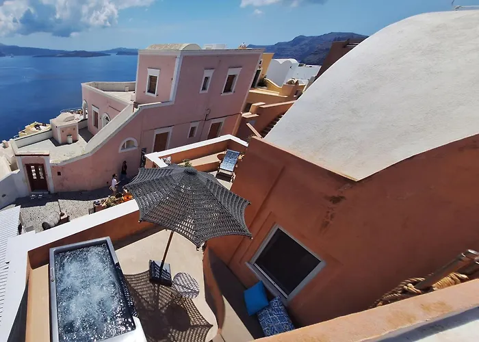 Villa Oasis Oia With Caldera View