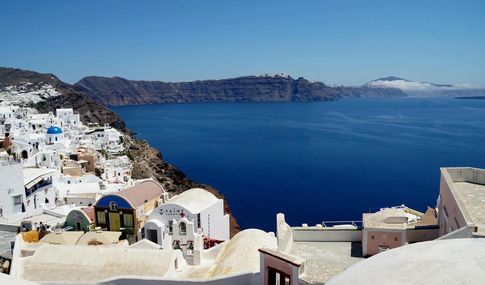 Oasis With Caldera View